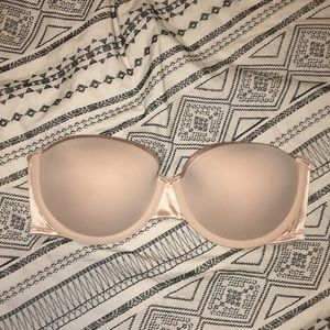 Strapless 34c nude bra